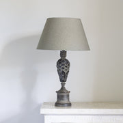 Table Lamp Lyla Flint Limewash - Smallhill Furniture Co.