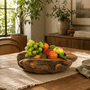 Teak Fruit Bowl (30cm) - Smallhill Furniture Co.