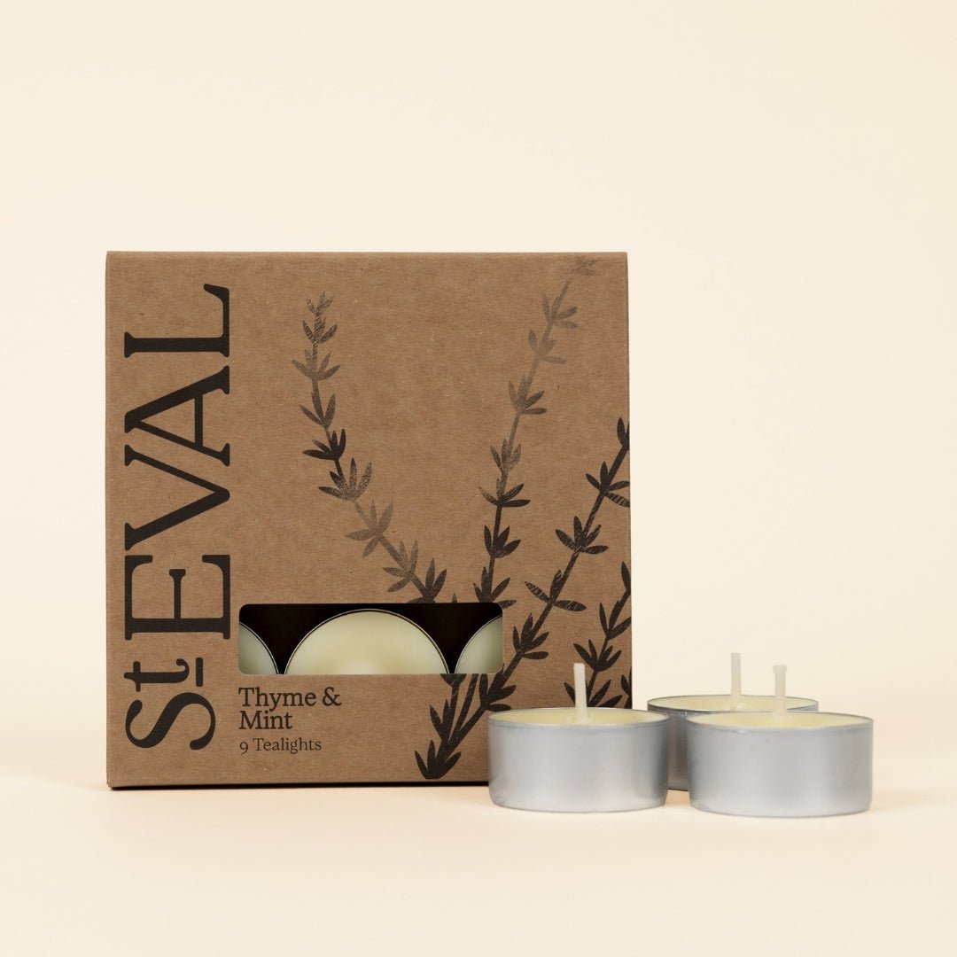 Thyme & Mint Scented Tealights - Smallhill Furniture Co.