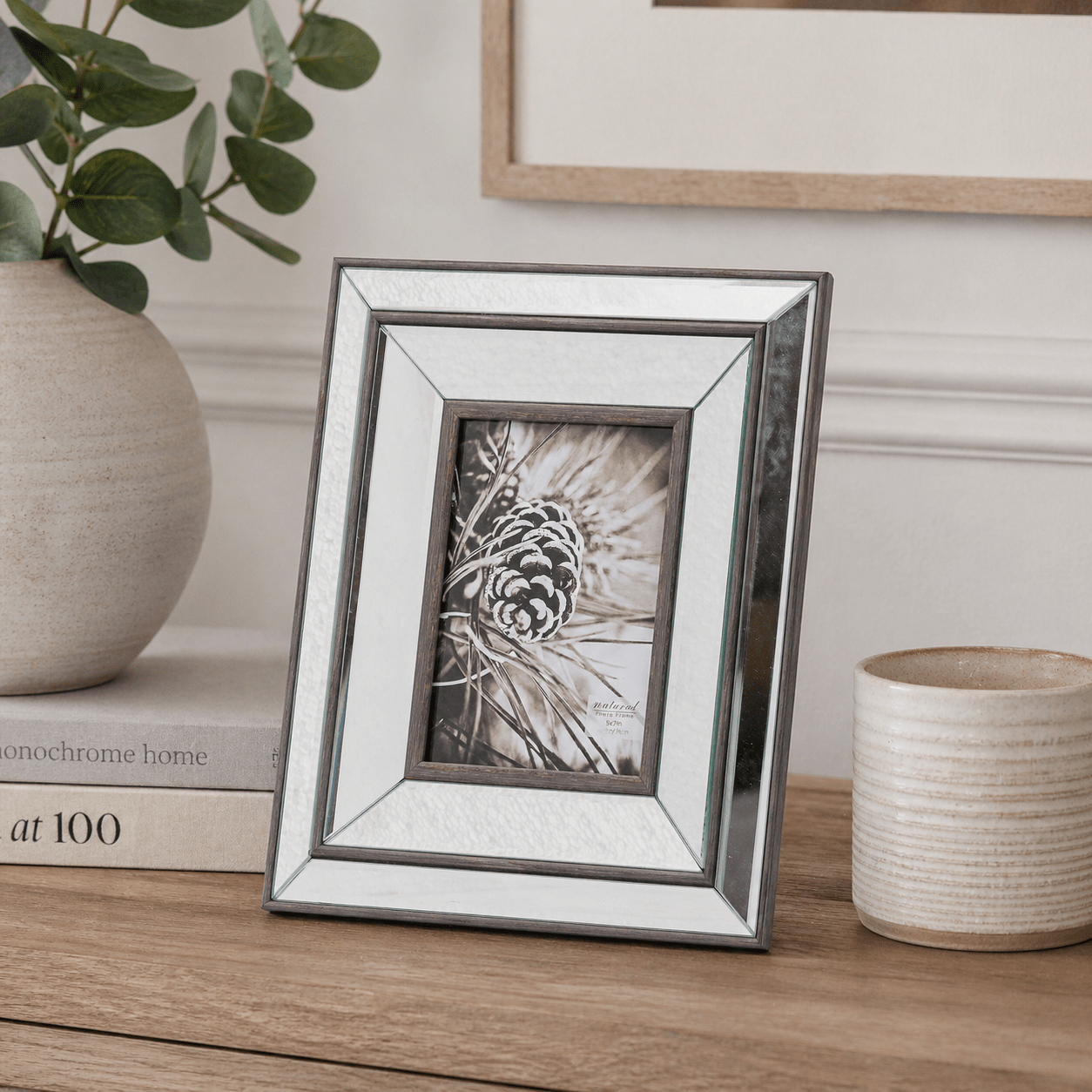 Tristan Mirror And Wood 5X7 Frame - Smallhill Furniture Co.