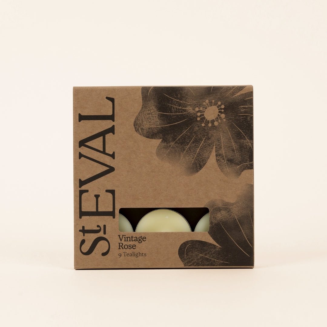 Vintage Rose Scented Tealights - Smallhill Furniture Co.