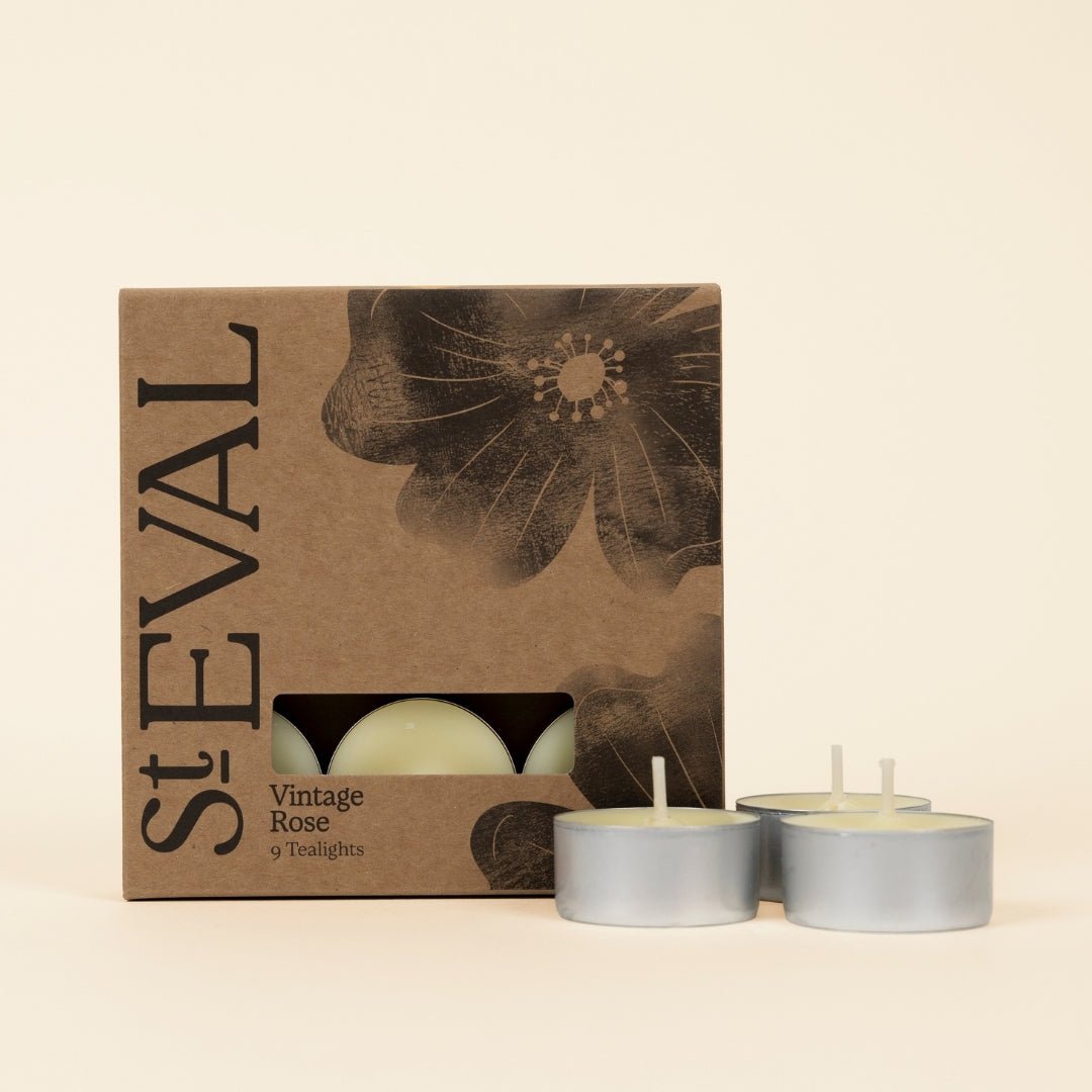 Vintage Rose Scented Tealights - Smallhill Furniture Co.