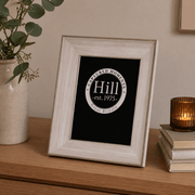White Washed Wood Photo Frame 8X10 - Smallhill Furniture Co.