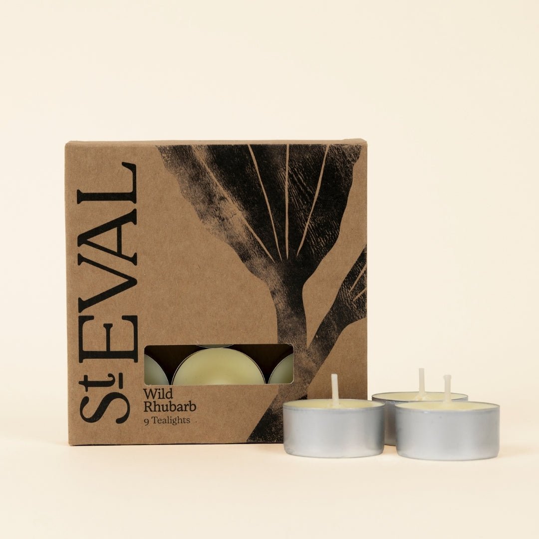Wild Rhubarb Scented Tealights - Smallhill Furniture Co.