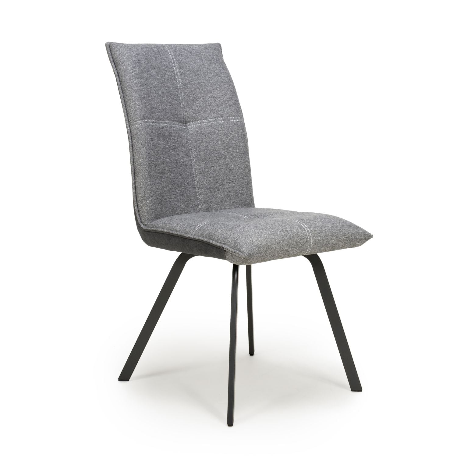 Ariel Linen Effect Light Grey Dining Chair