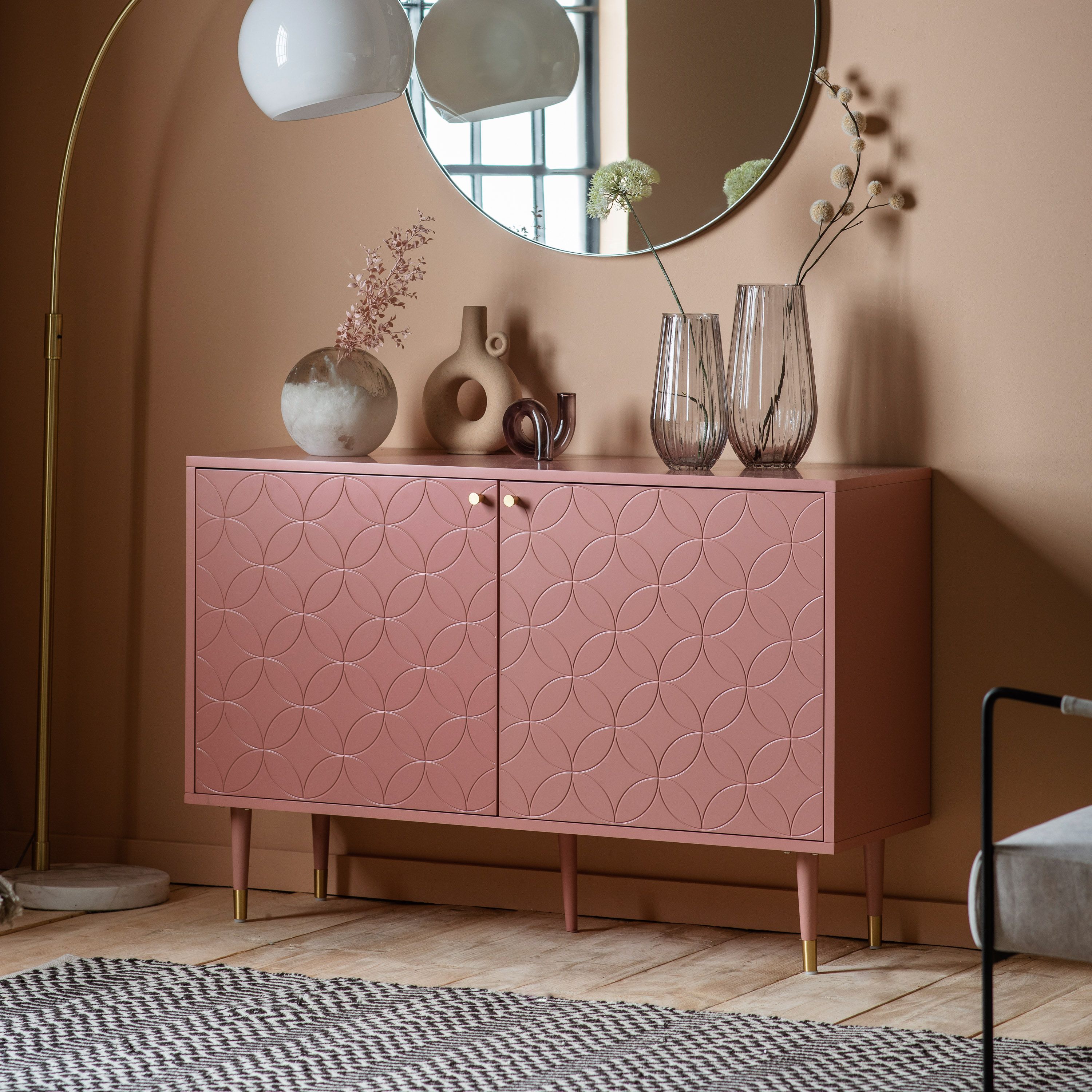 Holbrook Cabinet Pink