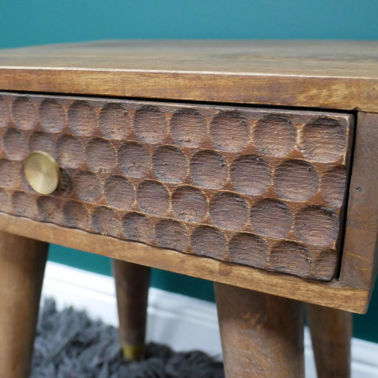 Honeycomb Bedside Table