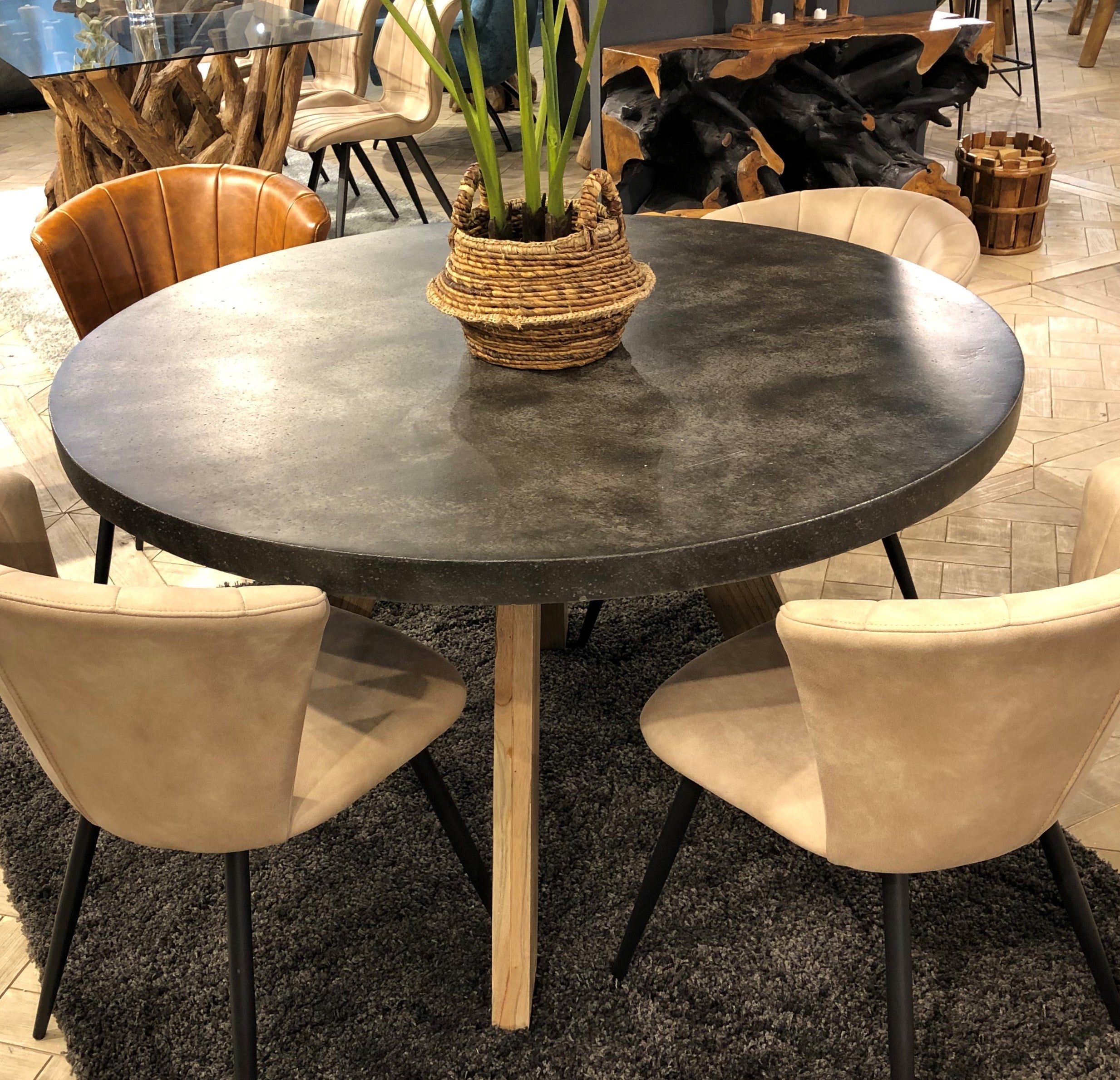 Aspect Round Dining Table