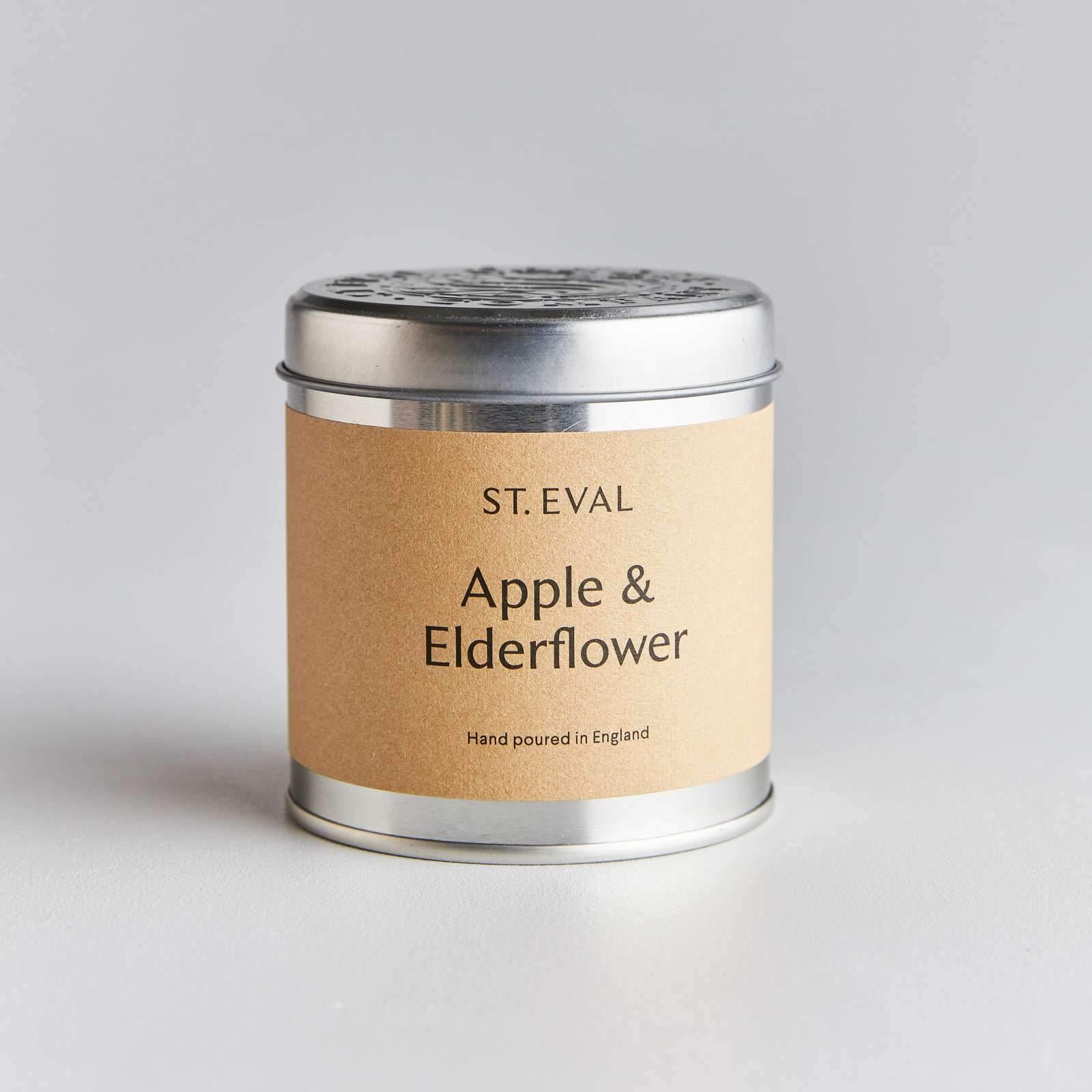 Apple & Elderflower Scented Tin Candle - Smallhill Furniture Co.