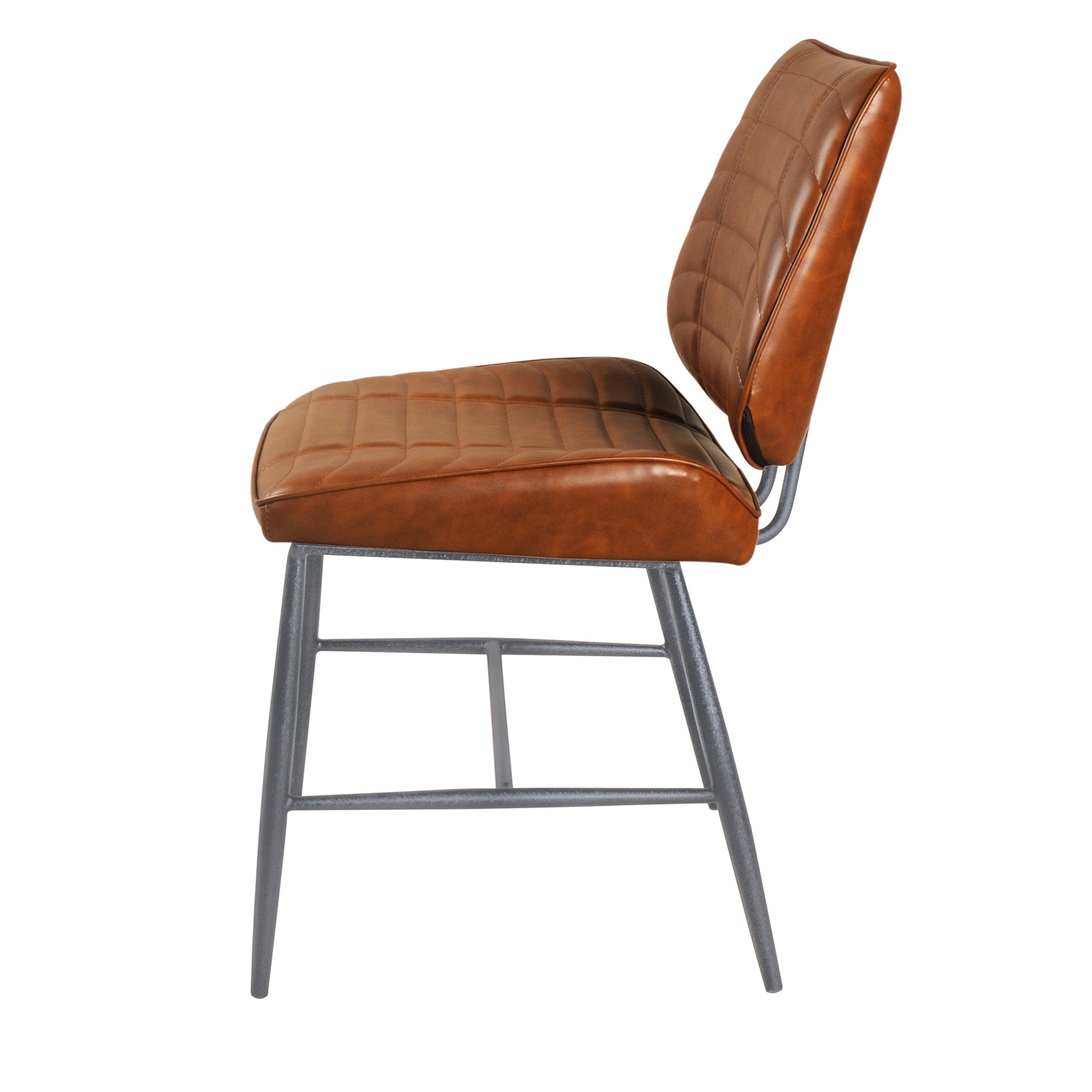 Cortina Vegan Leather Chair Tan