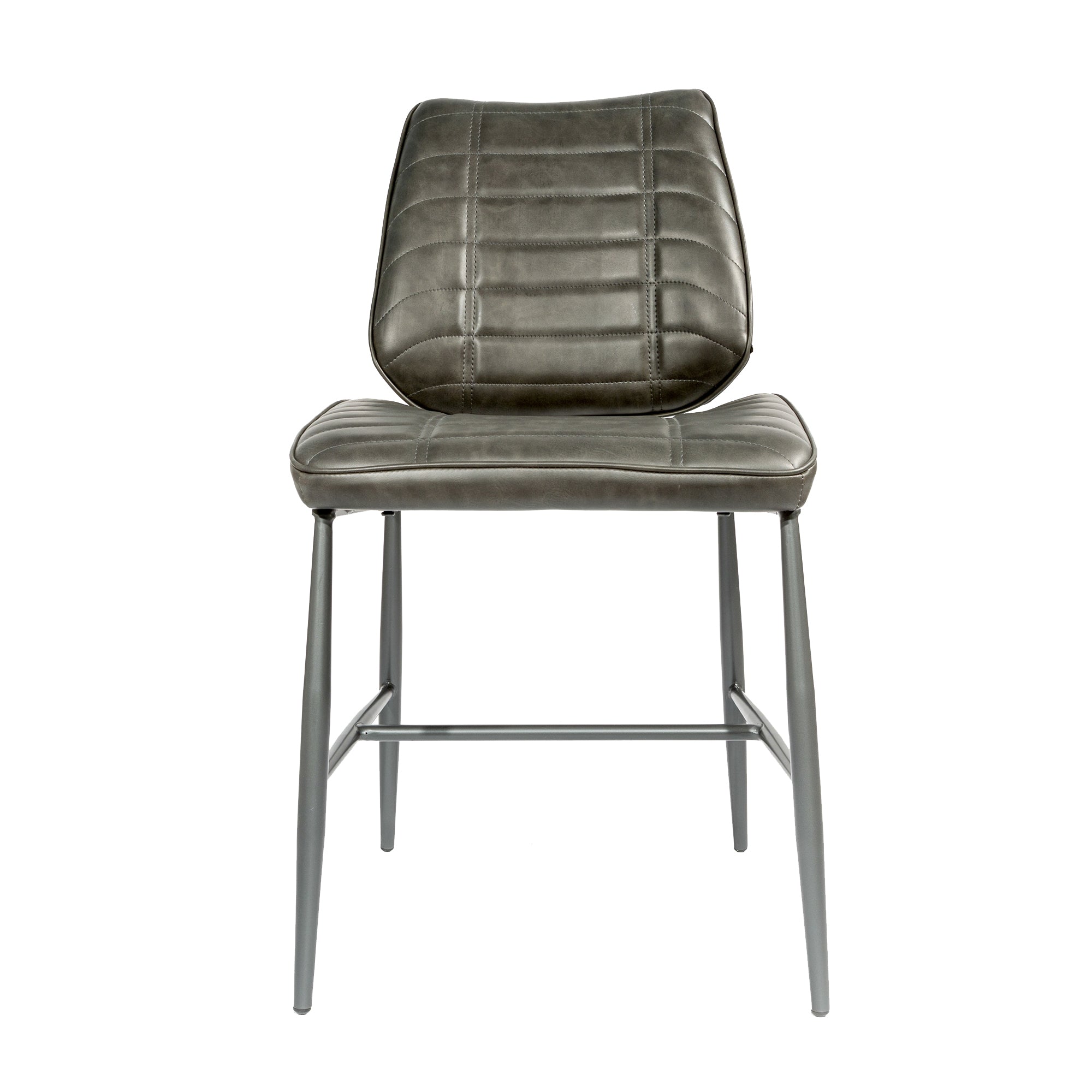 Cortina Vegan Leather Chair Grey