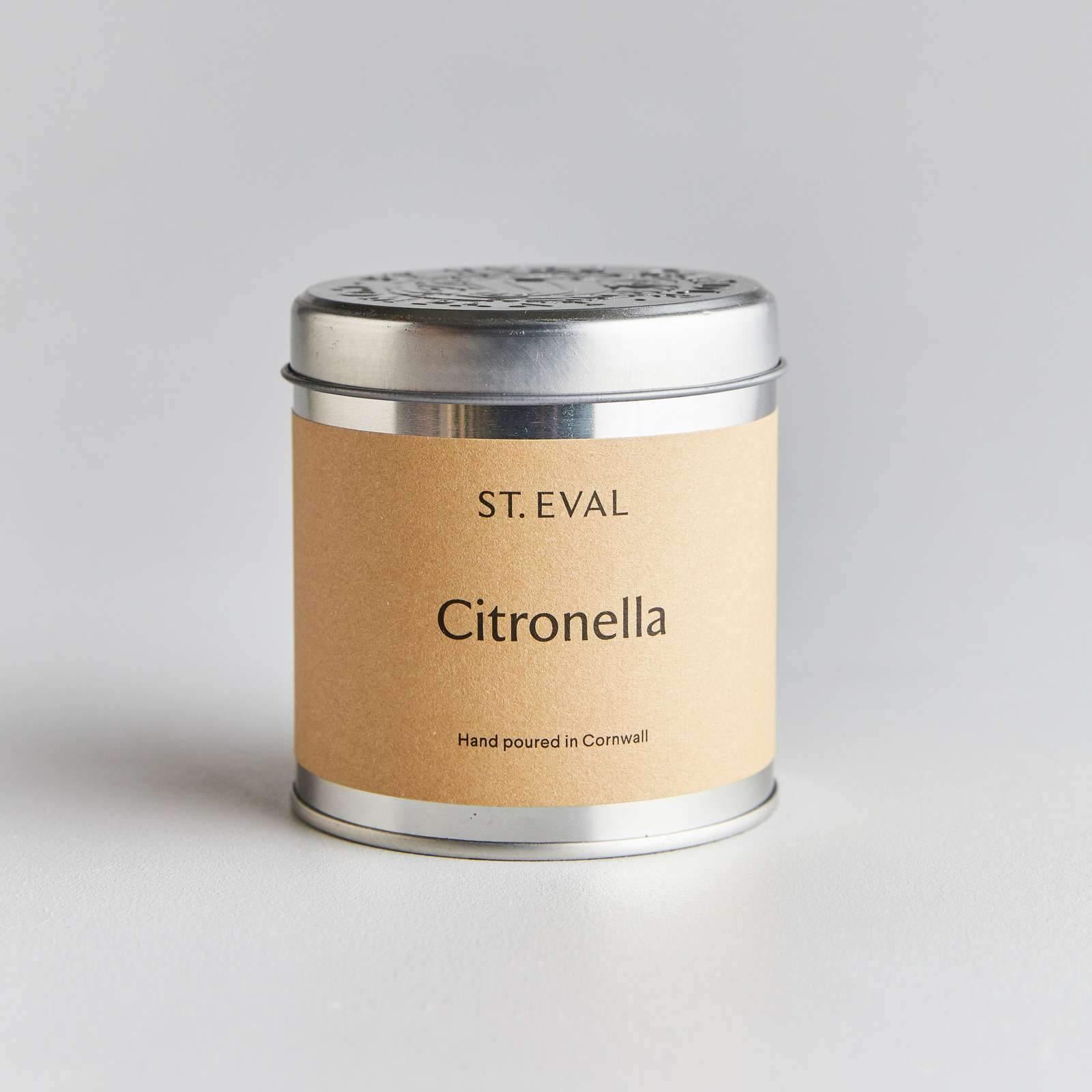 Citronella Scented Tin Candle - Smallhill Furniture Co.