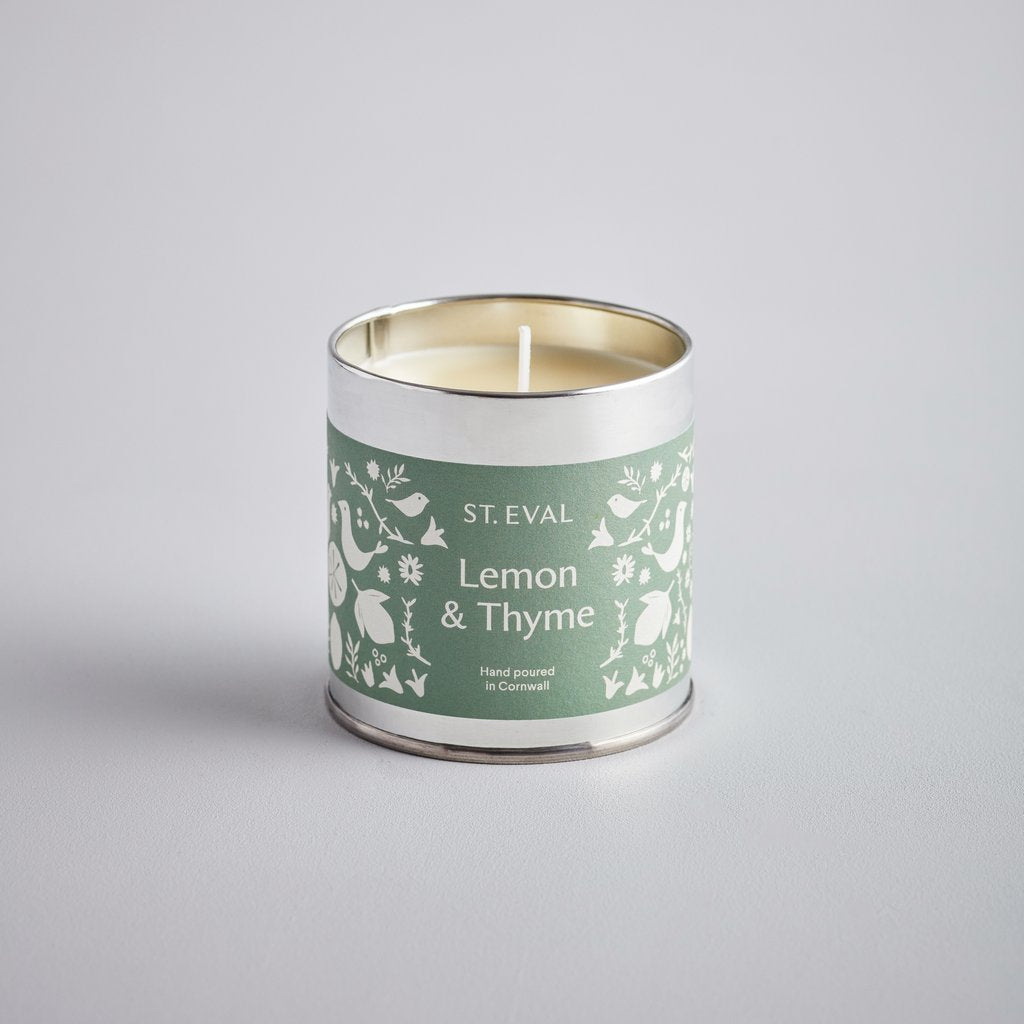 Lemon & Thyme, Summer Folk Scented Tin Candle