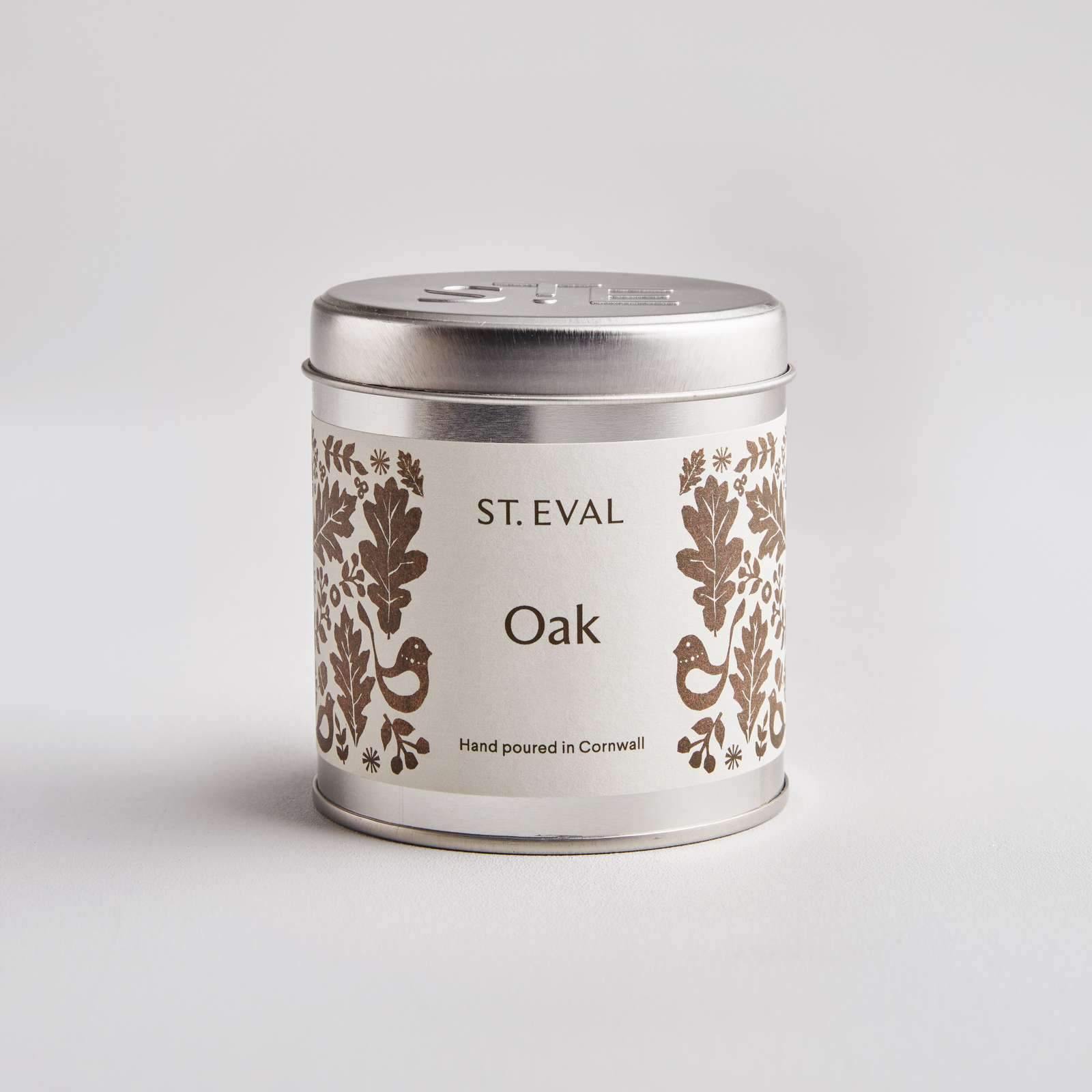 Oak, Folk Scented Tin Candle - Smallhill Furniture Co.
