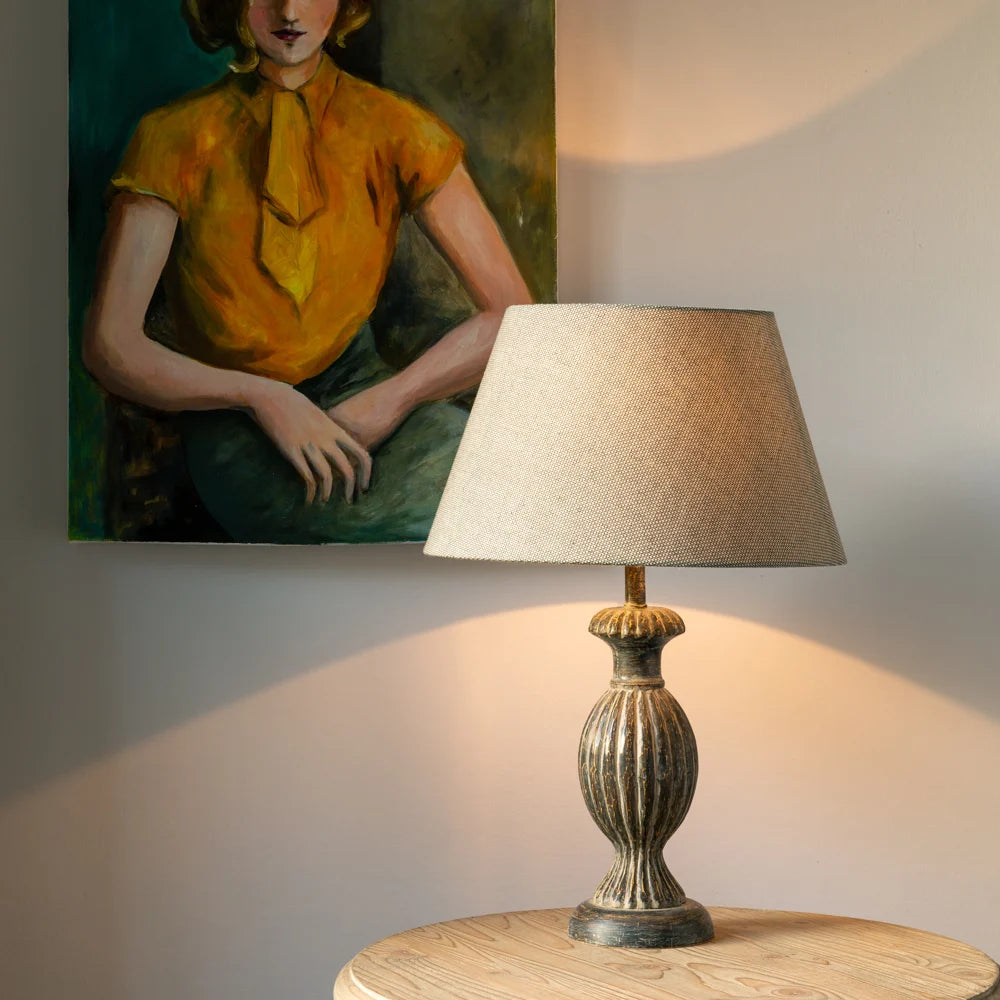 Table Lamp Amelia Stonewash Grey